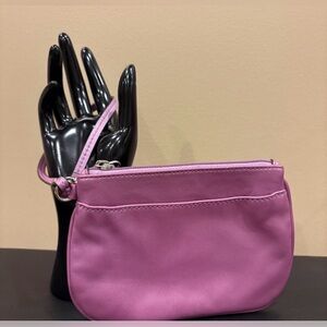 Coach Lilac Wristlet
